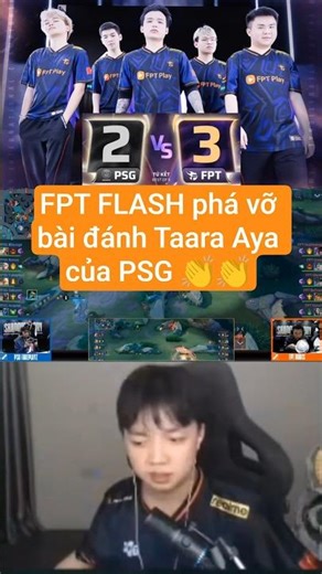 FPT FLASH won 3-2 against PSG in the quarterfinals of AIC 2025 👏👏👏