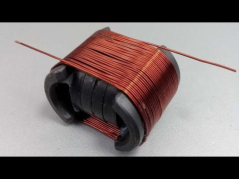 I Create a Free electricity energy 6000W.220v magnetic generator 100% with light bulb at home.