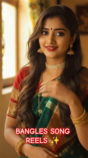 Viral Bangles Reels Dance in Saree ❤️#shorts #BanglesSong #viral #trending #dance