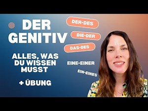 Der Genitiv – einfach erklärt + Übung | Deutsch lernen A2/B1