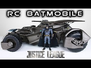 Mattel Ultimate BATMOBILE Justice League RC Car Toy Review
