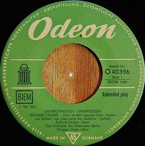 Richard Tauber - Richard Tauber III