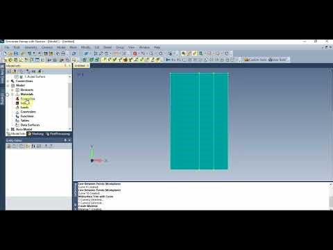Thermal analysis of composite wall using FEMAP