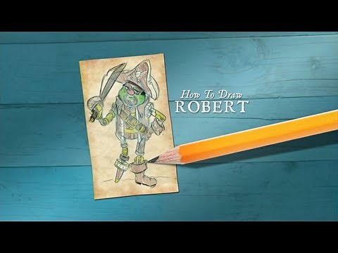 VeggieTales: How to Draw Robert