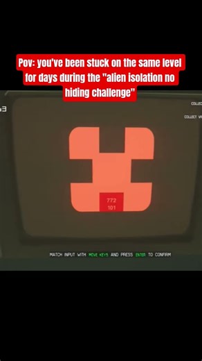 nearly took a week to beat this #alienisolation no hiding challenge #horror #scary #horrorgame