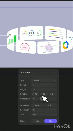 3D Dashboard Carousel in Framer: Cylinder Effect UI Tutorial | Viral Video