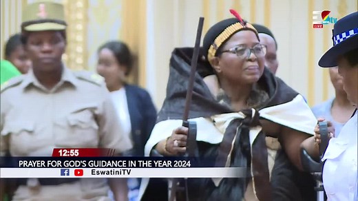 Her Majesty Queen Mother Arrives for National Prayer Ceremony 2024