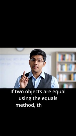 hashCode() vs equals() 🤯 (Java Truth) | #shorts #motivation #education #tech #java