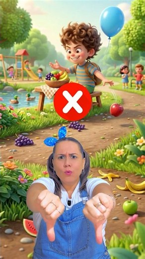 O Que Pode e Não Pode Fazer? Aprendendo Regras e Boas Maneiras com a Tia Mari #Shorts