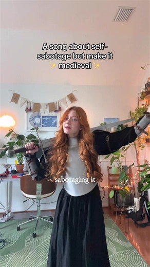 Listen to “Traitor To Myself” on all music platforms ⚔️✨ #darkfantasy #selfsabotage #medieval #knighttok #mentalhealth