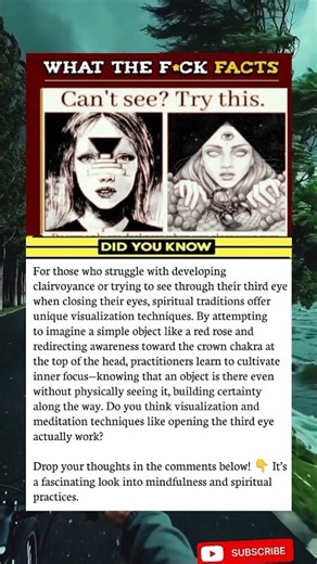 ​How to Open Your Third Eye & See in the Dark! 👁️ #Shorts #Mindset #TrueStory #Spiritual