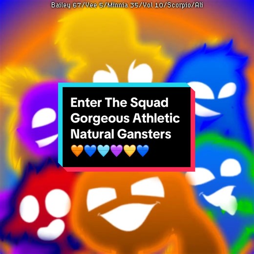 THE GANGSTERS ARE HERE! With your leader, Bailey 67, and her squad to make everyone learn their names and dance with style. We got: Ali the Brainwashing Biker. Vee the Spinning Cheerleader. Minnia the thirsty Spy. Vol the Withering Crow. Scorpio the Baddest Zodiac. #H0MEX0 #animation #animated #dispatchtrend #animationmeme