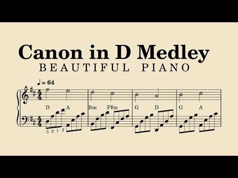 Canon in D Medley | Beautiful Piano