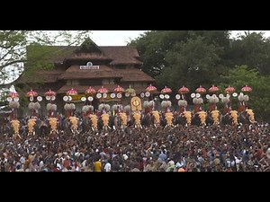 തൃശൂർ പൂരം കുടമാറ്റം / Thrissur Pooram Kudamattam 2024 live