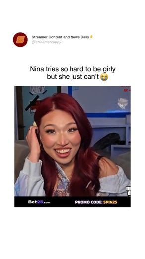 Streamer Clippy on Instagram: "Tell a man to act like a girl is crazy 😭🥀 @bet25official Who is Nina Lin? Known online as NinaDaddyIsBack, she’s quickly becoming one of the most talked-about names in the streaming and social media world. Nina first caught attention on TikTok, where her bold personality, raw humor, and viral reactions made her stand out from the crowd. Her content mixes comedy, authentic moments, and unfiltered commentary — the kind of energy that today’s audience can’t get enou