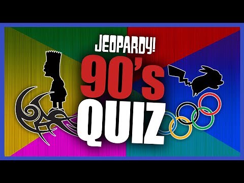 A Jeopardy Quiz for the 90's Kids | World of Jeopardy