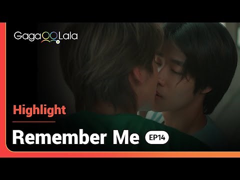 There goes Em and Name's first kiss in the finale of Thai BL "Remember Me"!