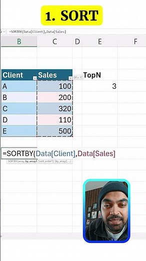 A Smarter Way to Pick Top Values in Excel