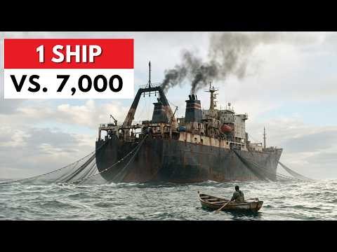 1 Ship vs. 7,000 Men: The Engineering That Stole the Ocean