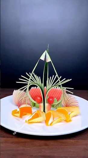 Beautiful Fruit Art Garnish | Easy & Creative Decoration Ideas | Chef Nirajan