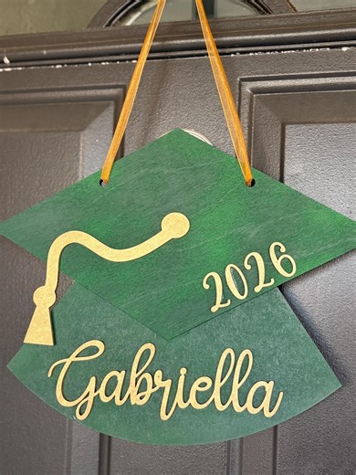 2026 Graduation Sign / Graduation Door Hanger Senior Pictures / Photo Prop / Back to School Decor - Etsy UK