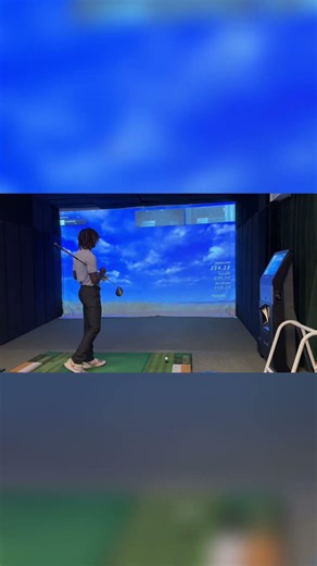 Speed challenge on the GOLFZON Two vision golf sim