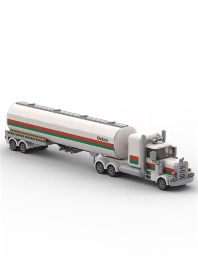 Lego Octan Truck: Animated Build Instructions