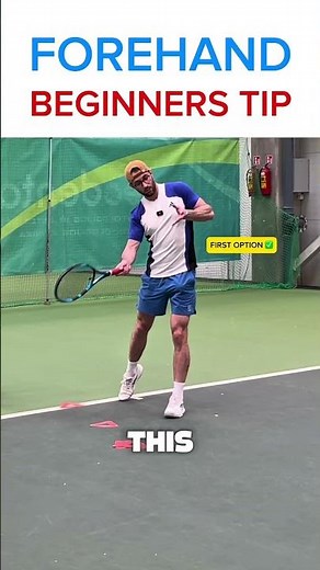 The #1 Forehand Tip for Beginners (Fix This!) #tennis #tennisforehand #forehand #tennistips