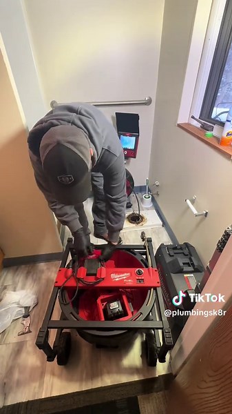 Tree roots in the drain? Here is a solution. #plumbing #plumber #drain #draincleaning #draincleaner