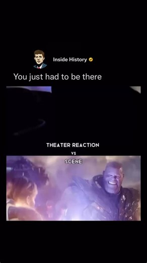 Inside History | Theaters erupt when Marvel delivers moments like this — silence is never an option! 🔥🎬 #movies #history #reels #reels #excited | Instagram