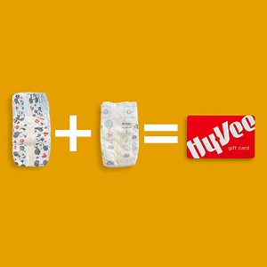 A deal on diapers!? I’m on my way. Let me grab my bag (…and the stroller)! Buy 2 Pampers or Huggies diapers (select varieties), get a FREE $10 gift card. Get it before it crawls away! Deal ends 3.3.2020. http://ms.spr.ly/6187TbSTd | Hy-Vee