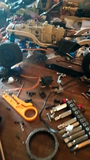 RC 4spd transmission using the rc controller parts #rccar