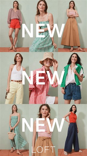 Shop our new collection in stores and online! | LOFT