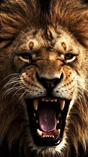 The Lion’s Roar That Shakes the Safari
