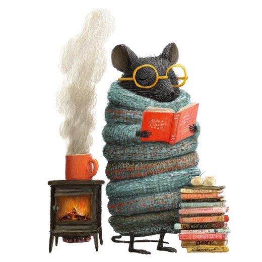 Cozy Winter Mouse Clipart: Winter Animals, 28 Pngs | Digital Download - Etsy