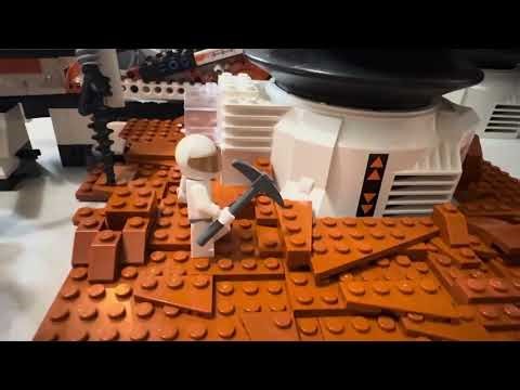 LEGO Mars Mission maintenance of Air Pump Defense Systems…🤔