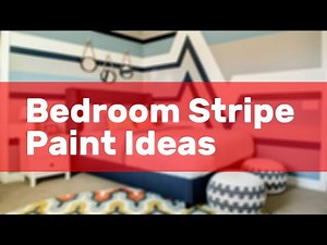 Bedroom Stripe Paint Ideas