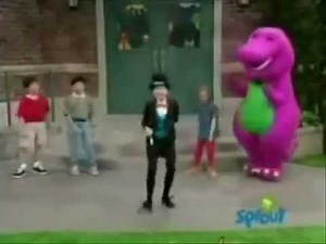 Barney And Friends Hannah's Dancing Shoes On Her Feet