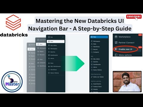Mastering the New Databricks UI Navigation Bar | A Step by Step Guide