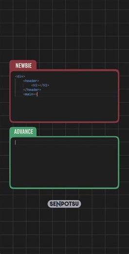 Junior vs Senior | Web Development | HTML Tips | JS 11