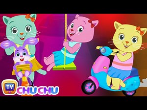 Three Little Kittens Went To The Park - (NEW Cutians) | ChuChu TV Baby Nursery Rhymes & Kids Songs - Videos For Kids