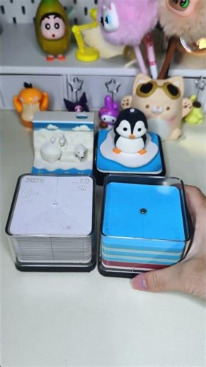 Tear This Pad & Build a Mini Sculpture for Your Desk#3dmemopad #3dcalendar #papercraft #giftideas