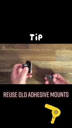Gopro TIP - reuse your older adhesive mounts after they lose their stickiness! (It works) #gopro #trick #tip #howto #mount #lifehack