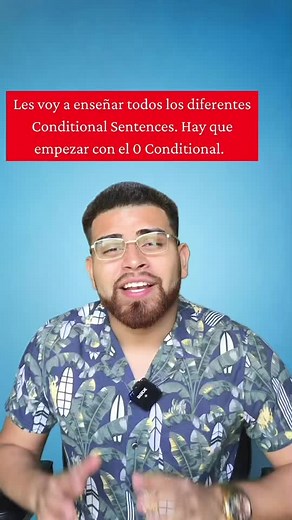 Learning English with Zero Conditional Examples