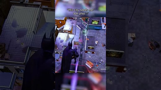 Batman saved crime city