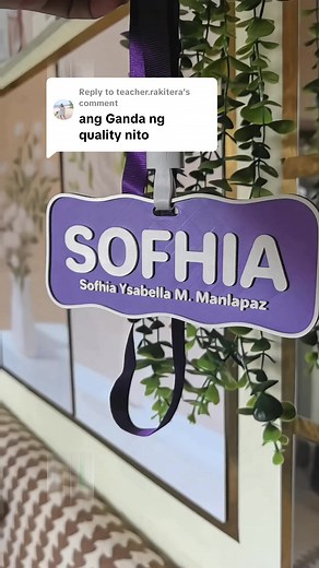 Personalized 3D Name Tags for Kids | Back to School