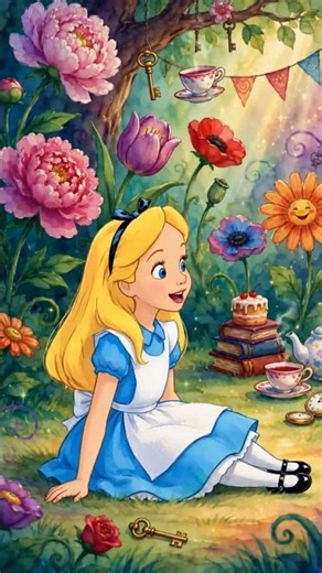 Alice's Adventures in Wonderland 🐇 | Classic Story #Shorts