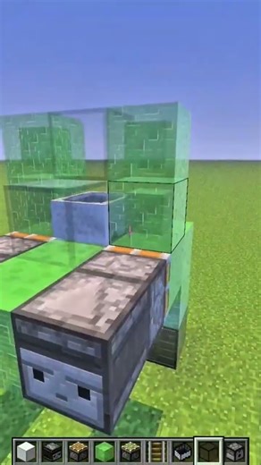 Walking Robot in Minecraft #minecraftshorts #minecrafttutorial #minecraft