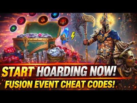 START HOARDING RESOURCES NOW! FUSION EVENT CHEAT CODES! RAID: Shadow Legends