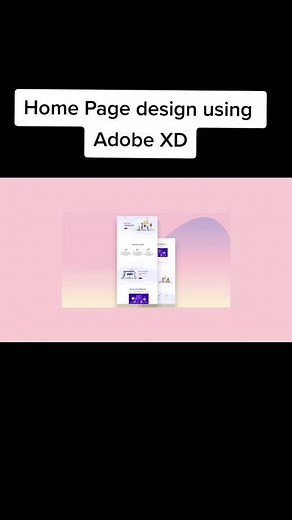 Home Page design using Adobe XD #skills #adobexd #uidesign #freelance #work #bdtiktokofficial #webdeveloper